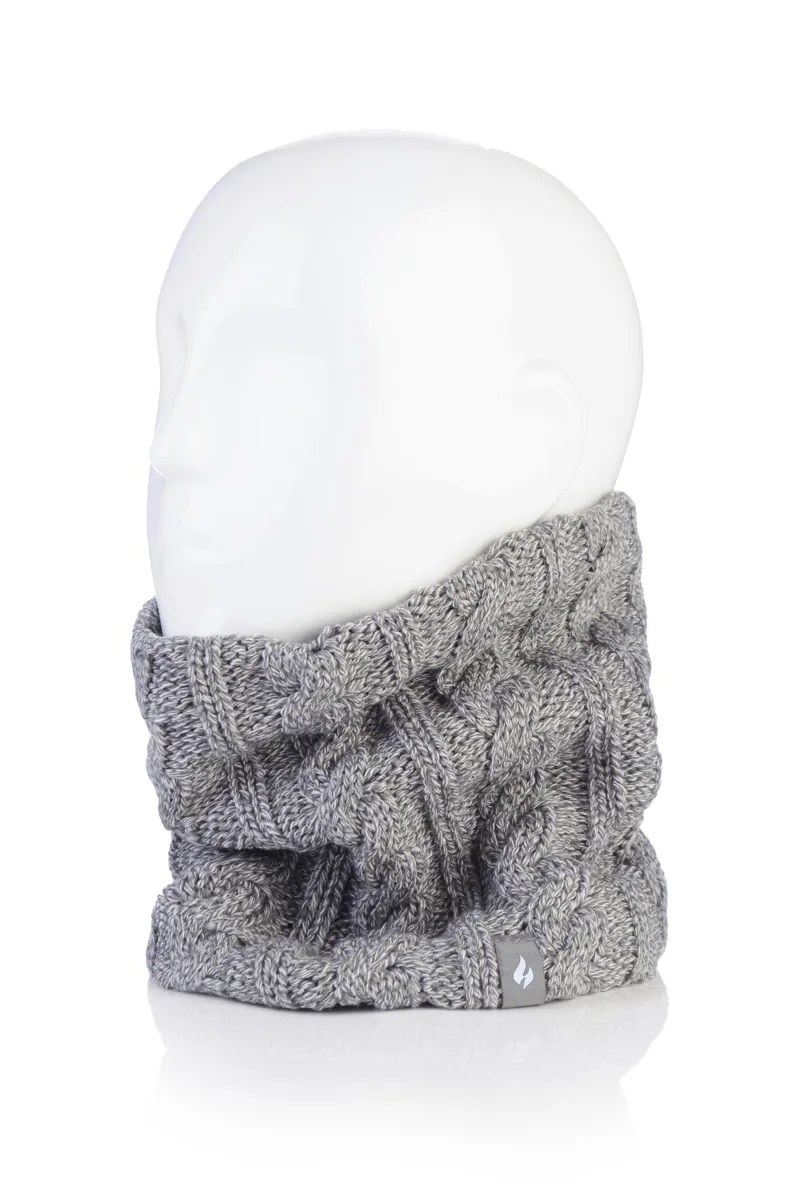 Heat Holders Marlow Neck Warmer in Grey